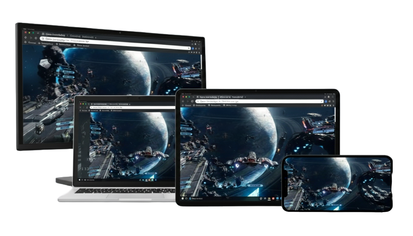 Multi-device streaming showcase